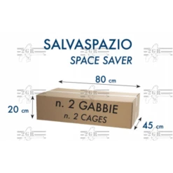 Cage D'élevage Pliable "CORTINA" 120x40x40 Cm 7 Cage D'élevage Pliable "CORTINA" 120x40x40 Cm -Fournitures Pour Oiseaux cage d elevage pliable cortina 120x40x40 cm 1 2